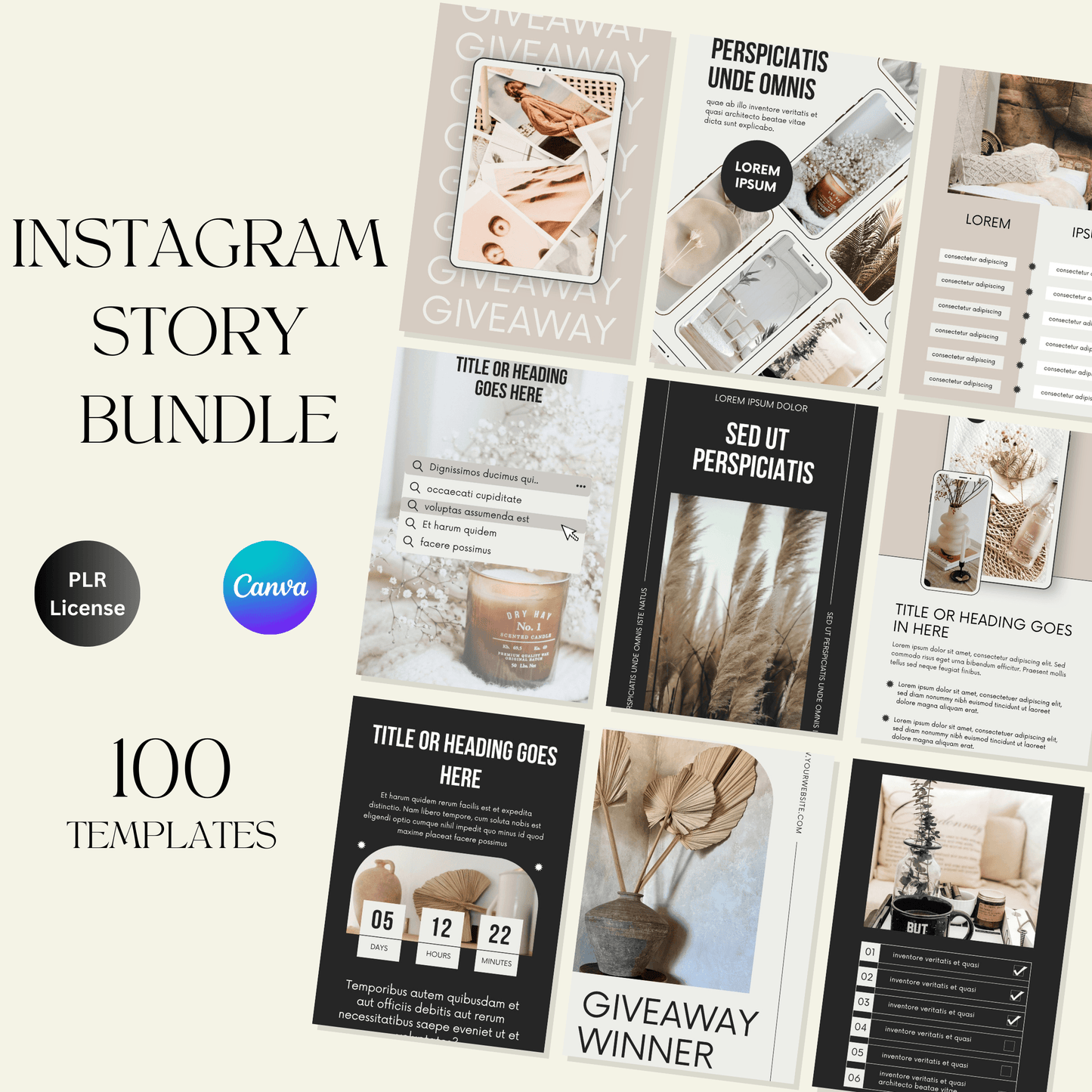 Instagram Story Template Bundle