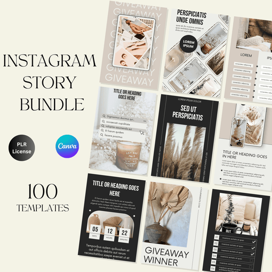 Instagram Story Template Bundle